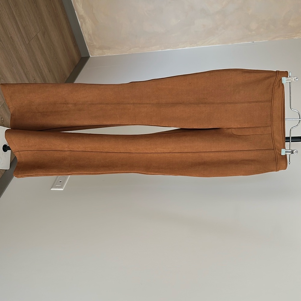 Spanx velvet brown super comfy flares